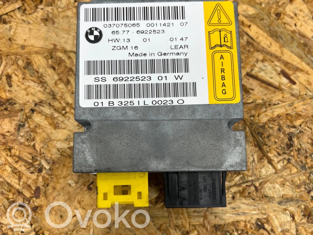 BMW 7 E65 E66 Airbagsensor Crashsensor Drucksensor 