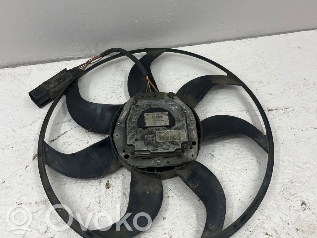 BMW 5 E60 E61 Elektrisks radiatoru ventilators 