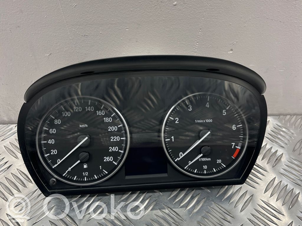 BMW 3 E90 E91 Speedometer (instrument cluster) 