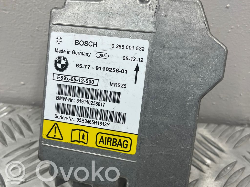 BMW 3 E90 E91 Airbag control unit/module 