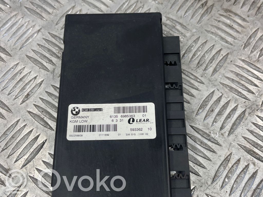 BMW 5 E60 E61 Gateway control module 