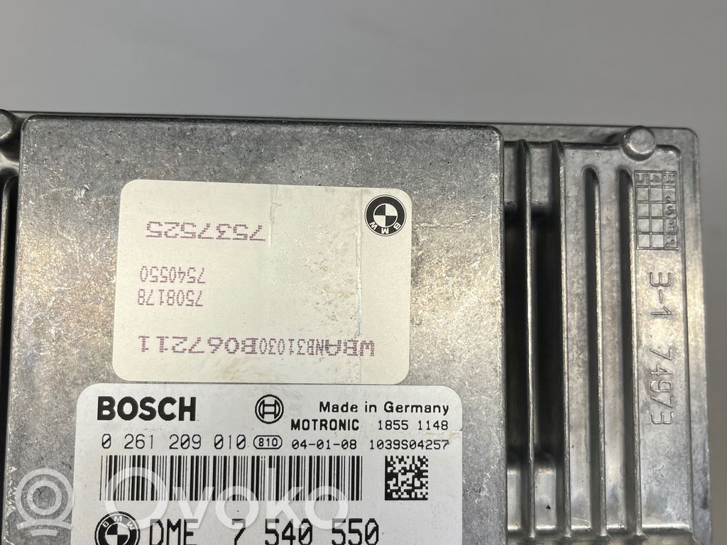Engine control unit/module   0261209010,7540550,1039S04257