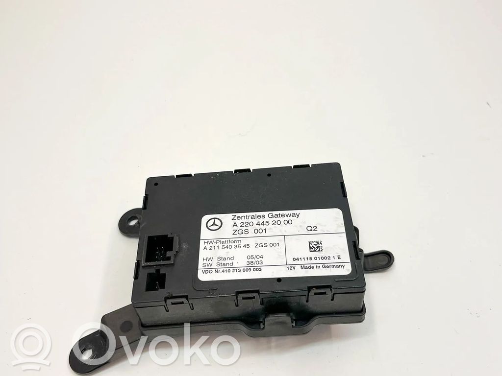 Mercedes-Benz SL R230 Otros dispositivos 