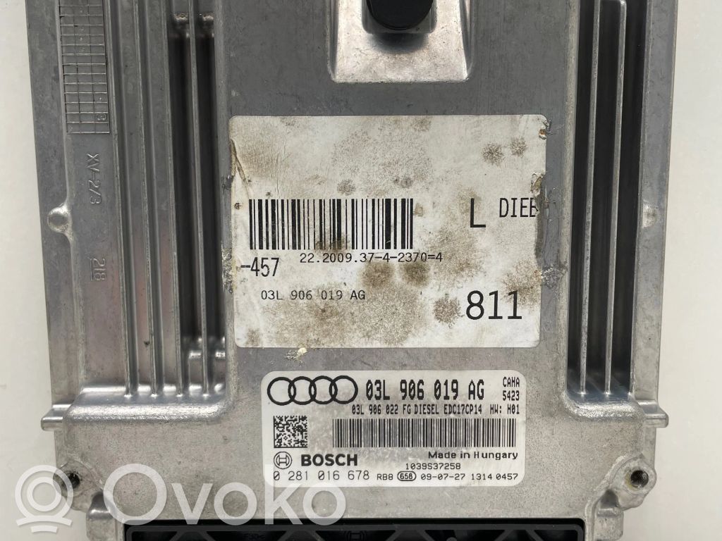 Audi A6 S6 C6 4F Engine control unit/module 
