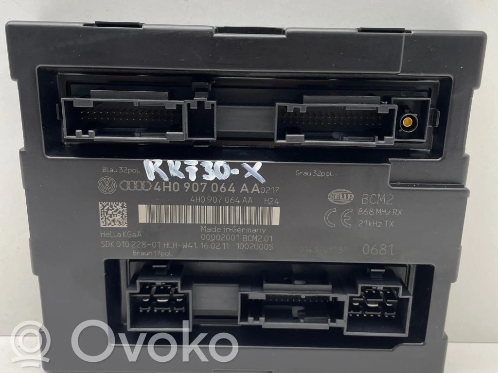 Audi A7 S7 4G Module confort 