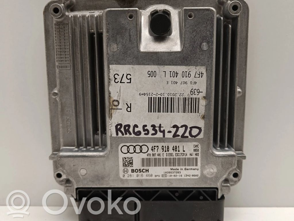 Audi A6 S6 C6 4F Engine control unit/module 