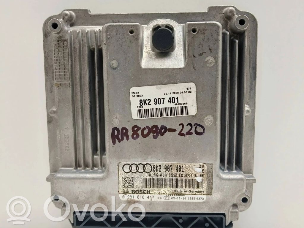 Audi A4 S4 B8 8K Engine control unit/module 