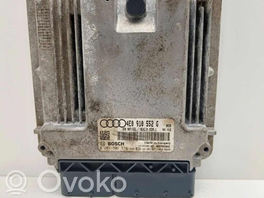 Audi A8 S8 D3 4E Engine control unit/module 