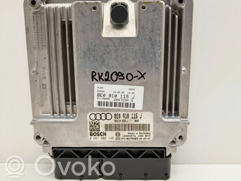 Audi A4 S4 B7 8E 8H Engine control unit/module 