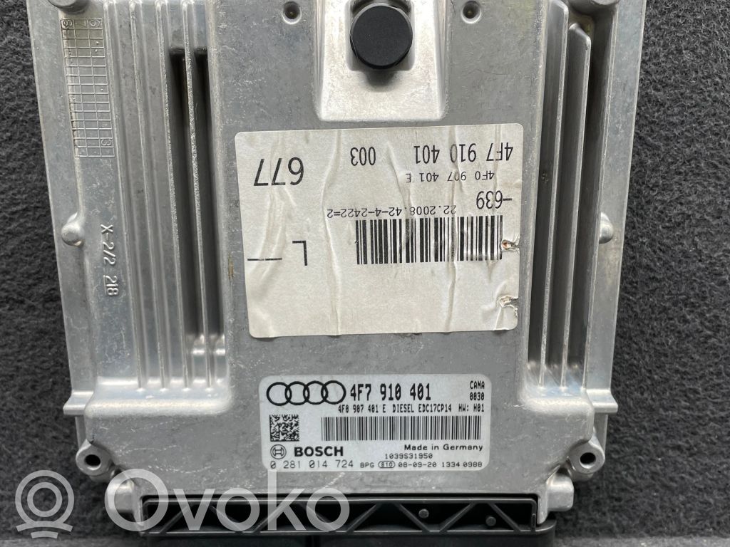 Audi A6 S6 C6 4F Engine control unit/module 