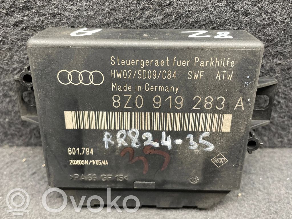 Parking PDC control unit/module   8Z0919283A,601794,HW02SD09C84