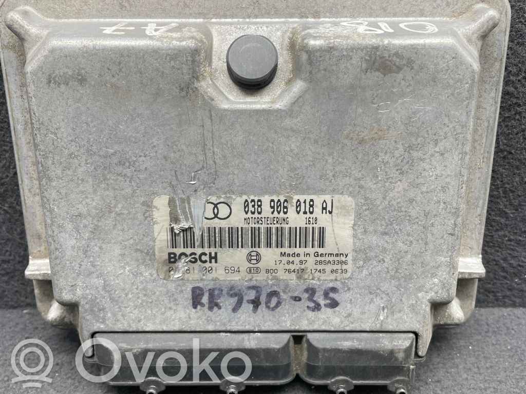 Audi A3 S3 8L Engine control unit/module 