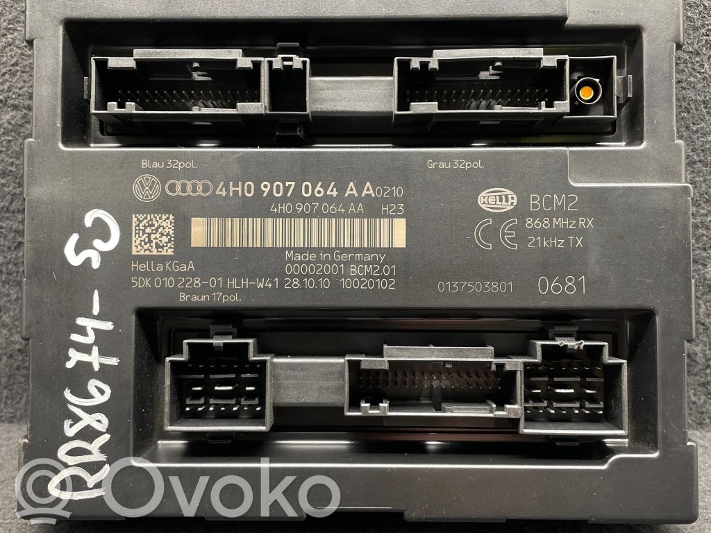 Audi A7 S7 4G Module confort 