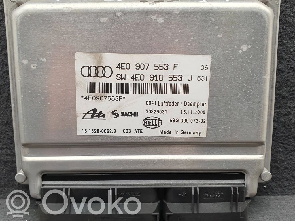 Module de commande suspension   4E0907553F,4E0910553J