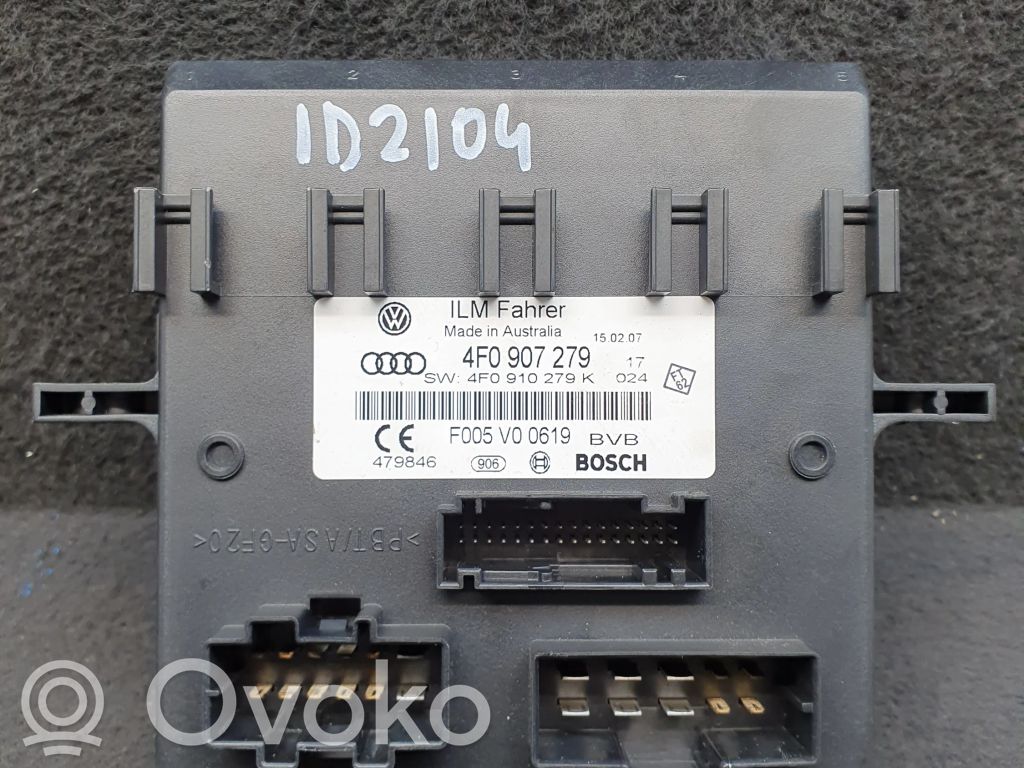 Audi A6 S6 C6 4F Comfort/convenience module 