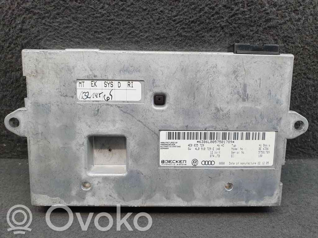 Audi Q7 4L MMI valdymo blokas 