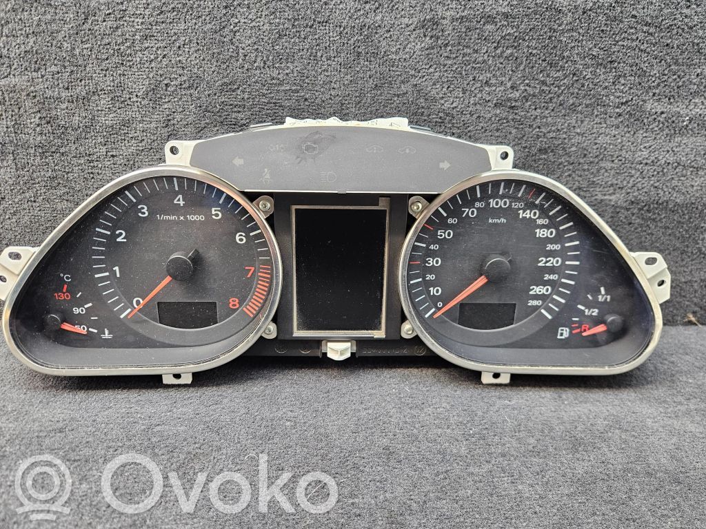 Audi A6 S6 C6 4F Vitezometru (grup de instrumente) 
