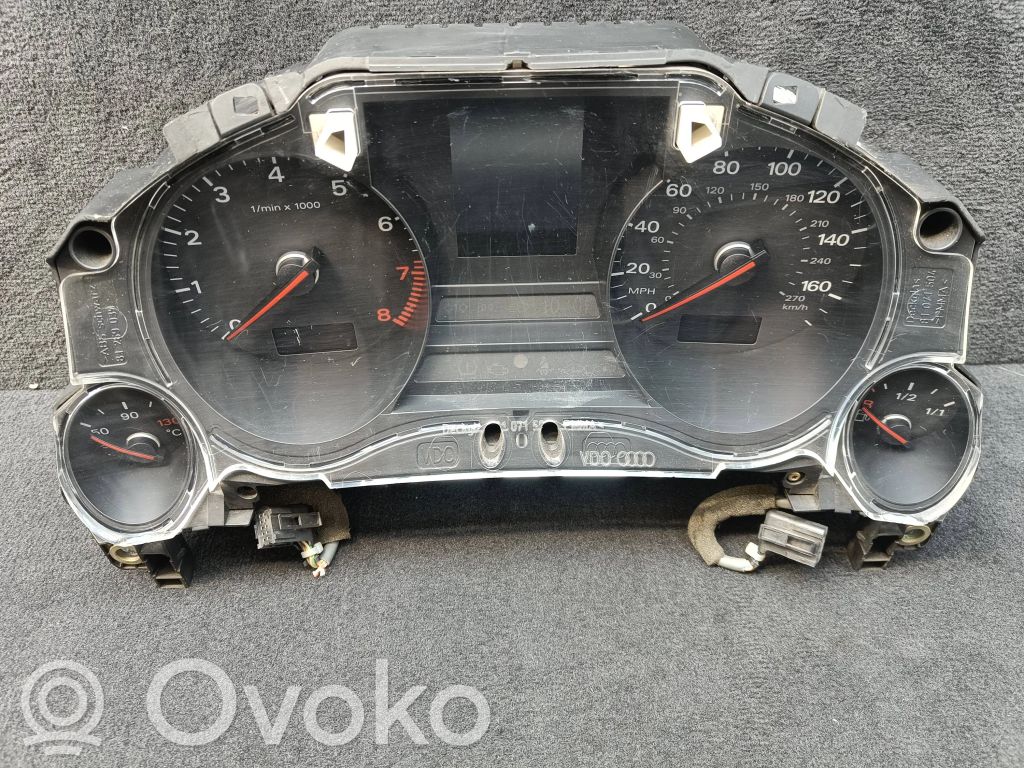 Audi A8 S8 D3 4E Speedometer (instrument cluster) 