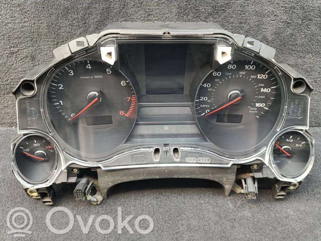 Audi A8 S8 D3 4E Speedometer (instrument cluster) 