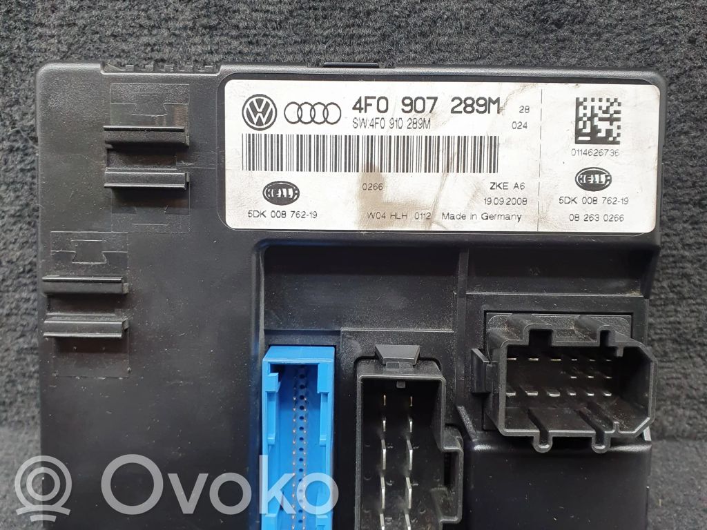Audi A6 S6 C6 4F Comfort/convenience module 