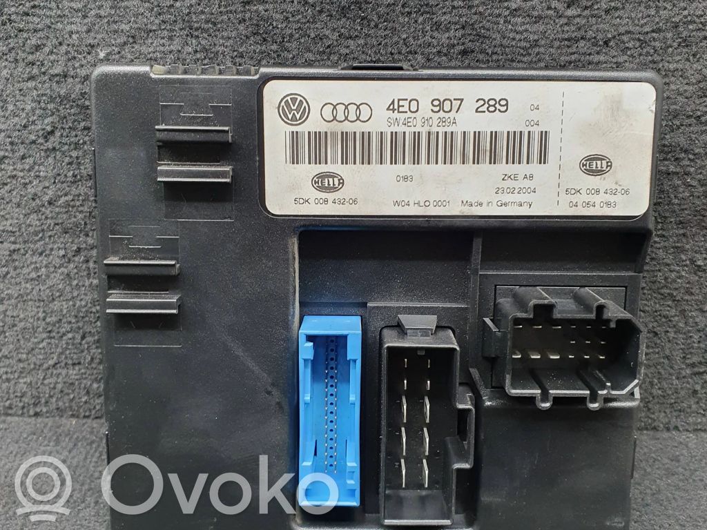 Komforta modulis   4E0907289,4E0910289A