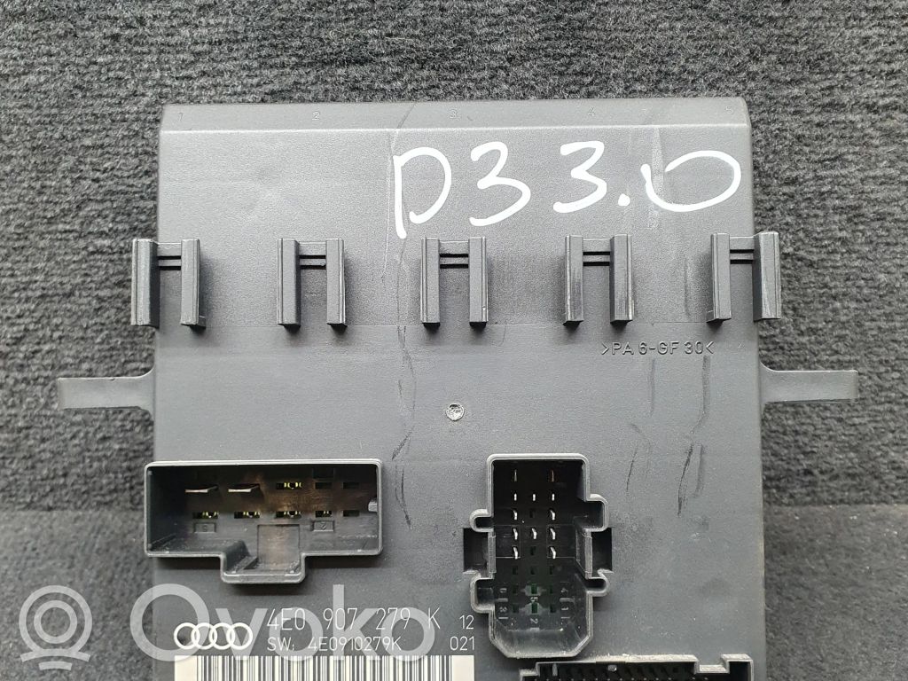 Audi A8 S8 D3 4E Komforto modulis 