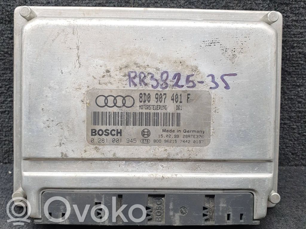Audi A4 S4 B5 8D Engine control unit/module 