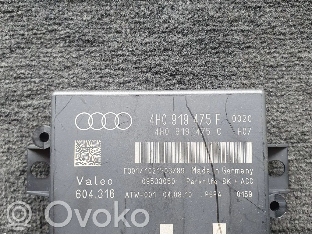 Audi A8 S8 D4 4H Parking PDC control unit/module 
