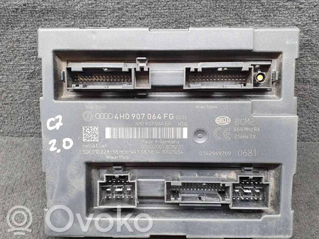 Audi A6 C7 Mukavuusmoduuli 