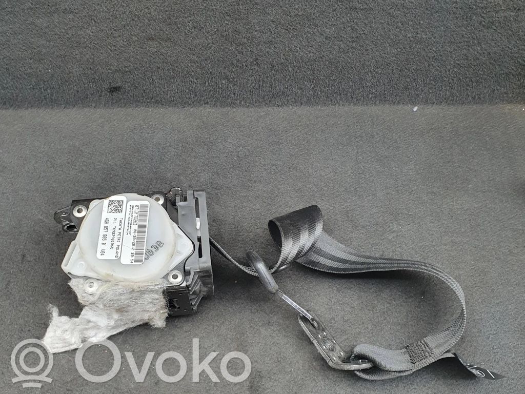 Audi A6 S6 C7 4G Cinturón trasero 