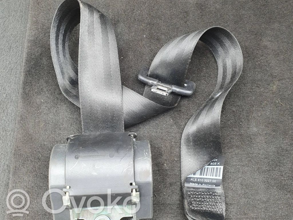 Audi A4 S4 B8 8K Cinturón trasero 