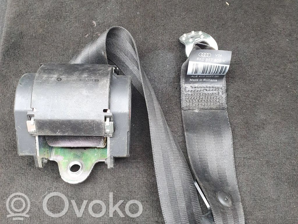 Audi A4 S4 B8 8K Cinturón trasero 