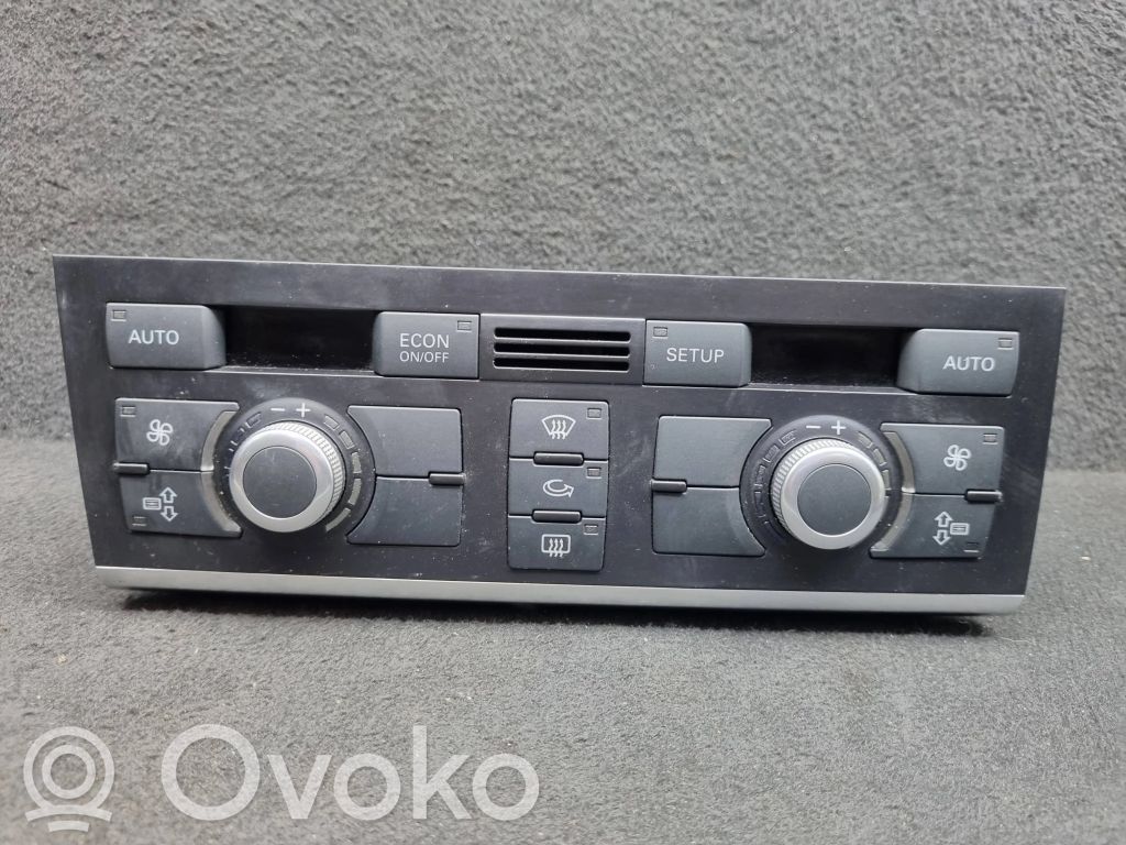Audi A6 S6 C6 4F Climate control unit 