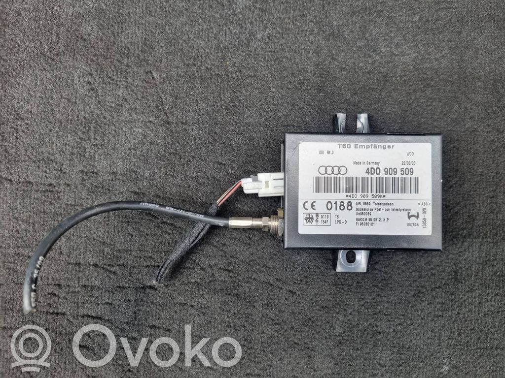 Auxiliary heating control unit/module   4D0909509,4D0909509K