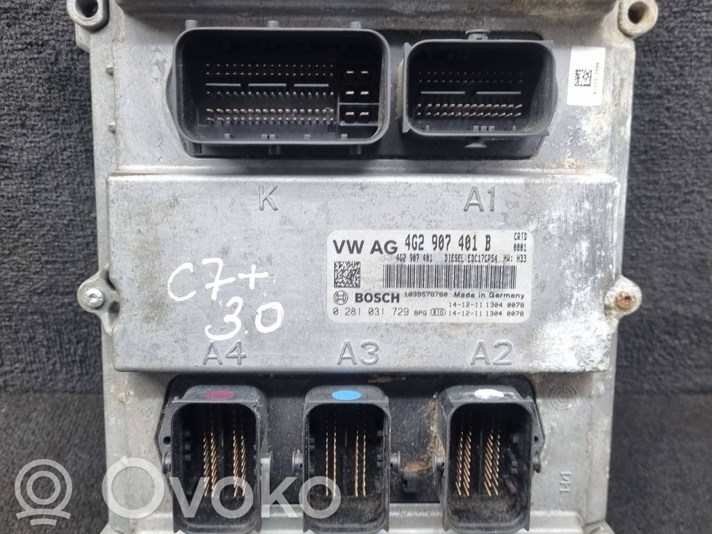 Audi A6 Allroad C7 Engine control unit/module 