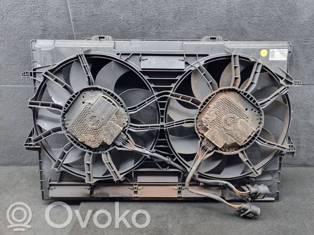 Audi A6 Allroad C7 Elektrinis radiatorių ventiliatorius 