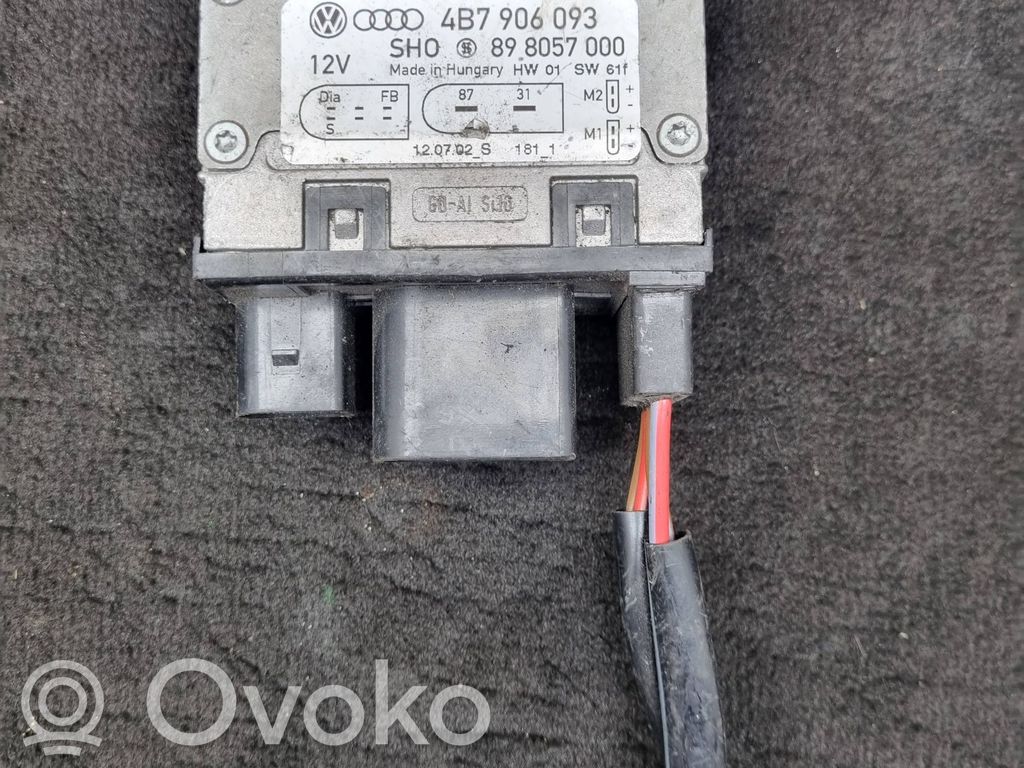 Audi RS6 C5 Relais de ventilateur de liquide de refroidissement 