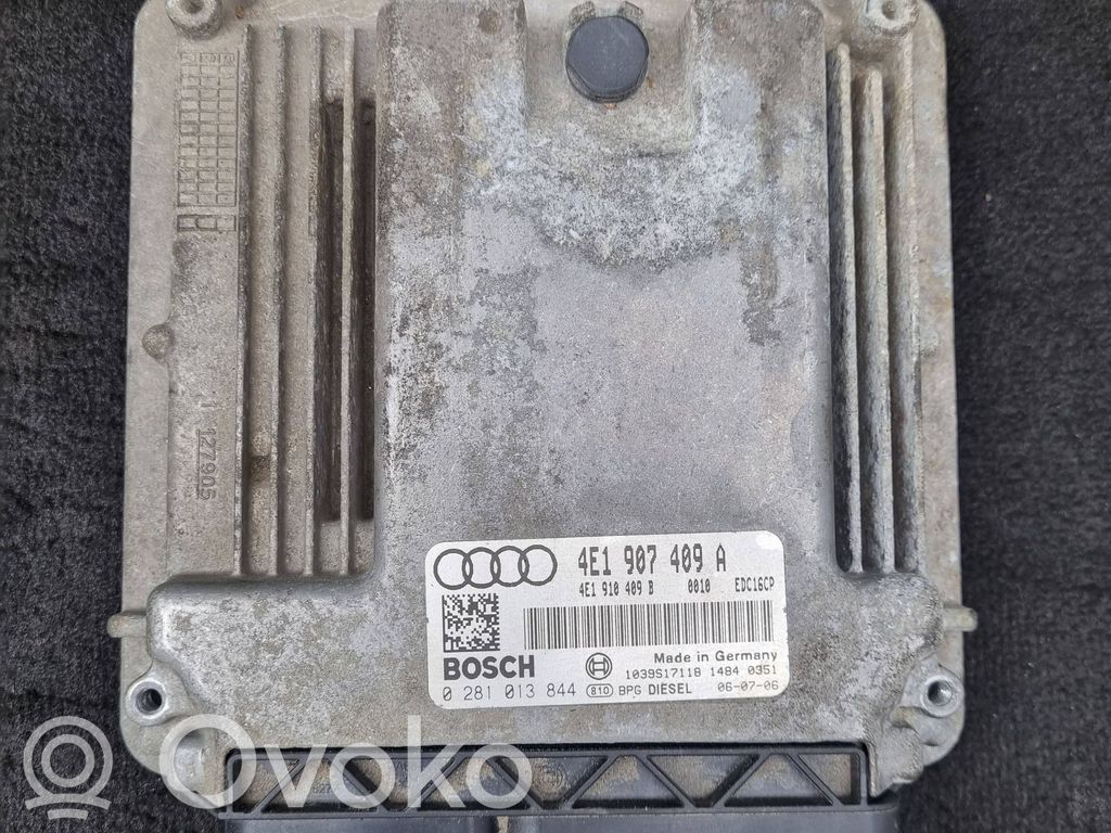 Audi A8 S8 D3 4E Engine control unit/module 