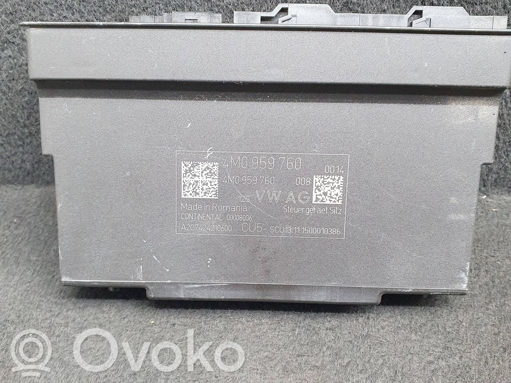 Audi Q7 4M Seat control module 