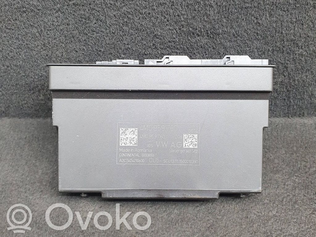 Audi Q7 4M Seat control module 
