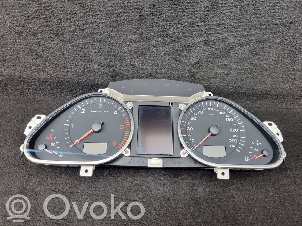 Audi A6 S6 C6 4F Licznik / Prędkościomierz 
