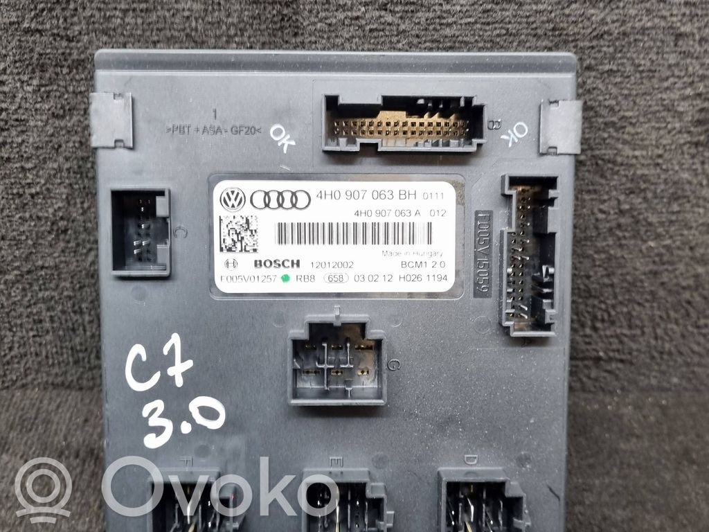 Audi A6 C7 Module confort 