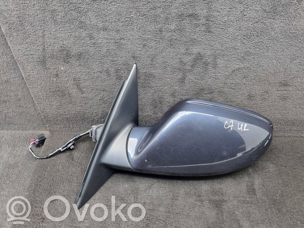 Audi A6 C7 Elektryczne lusterko boczne drzwi przednich 