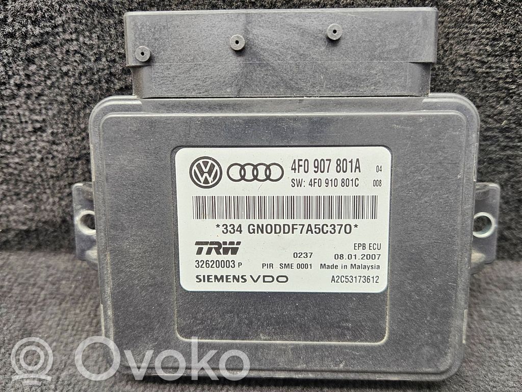 Audi A6 S6 C6 4F Stabdžių sistemos valdymo blokas 