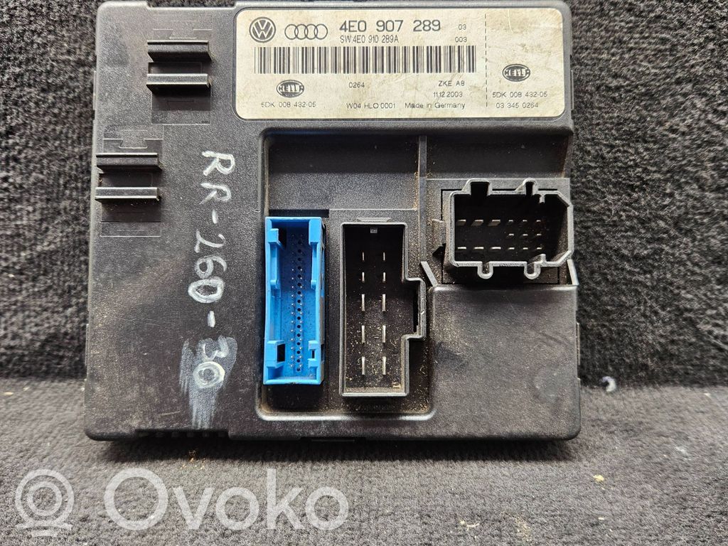 Module confort   4E0907289,4E0910289A