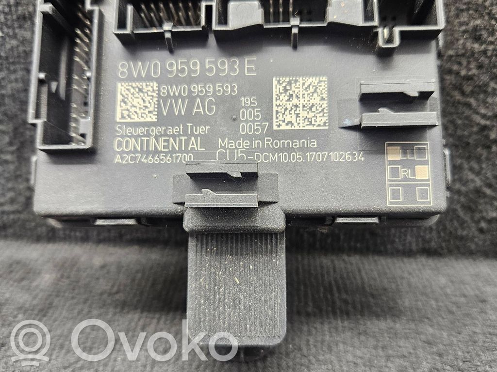 Audi A4 S4 B9 Door control unit/module 