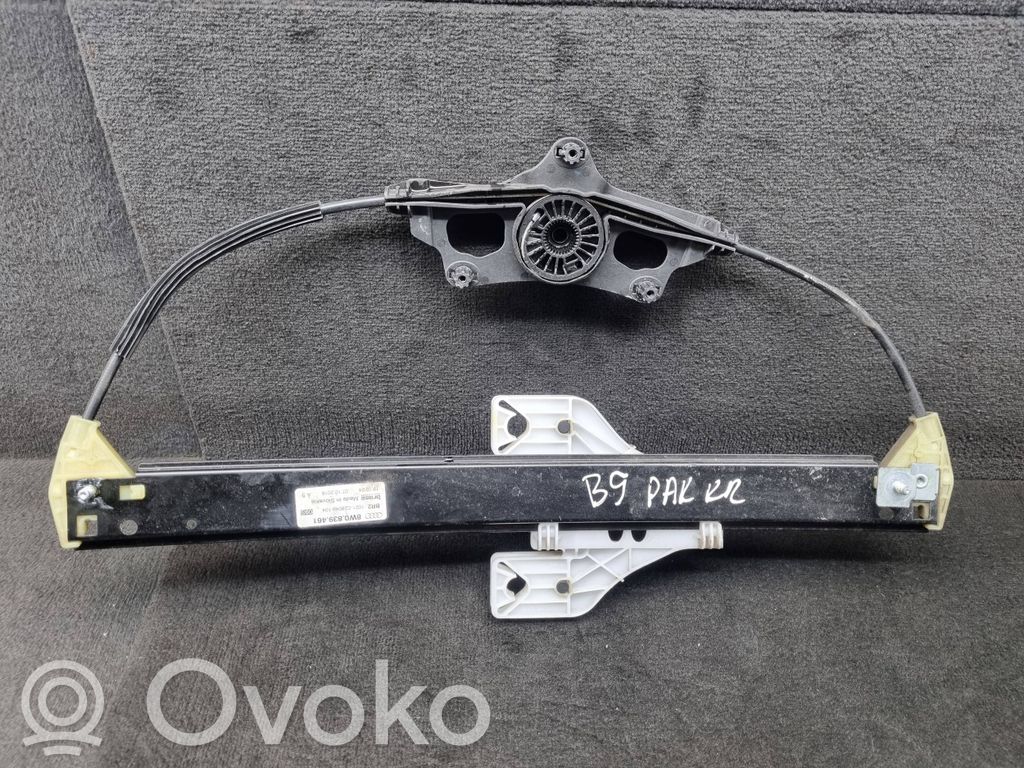 Audi A4 S4 B9 Regulador de puerta trasera con motor 