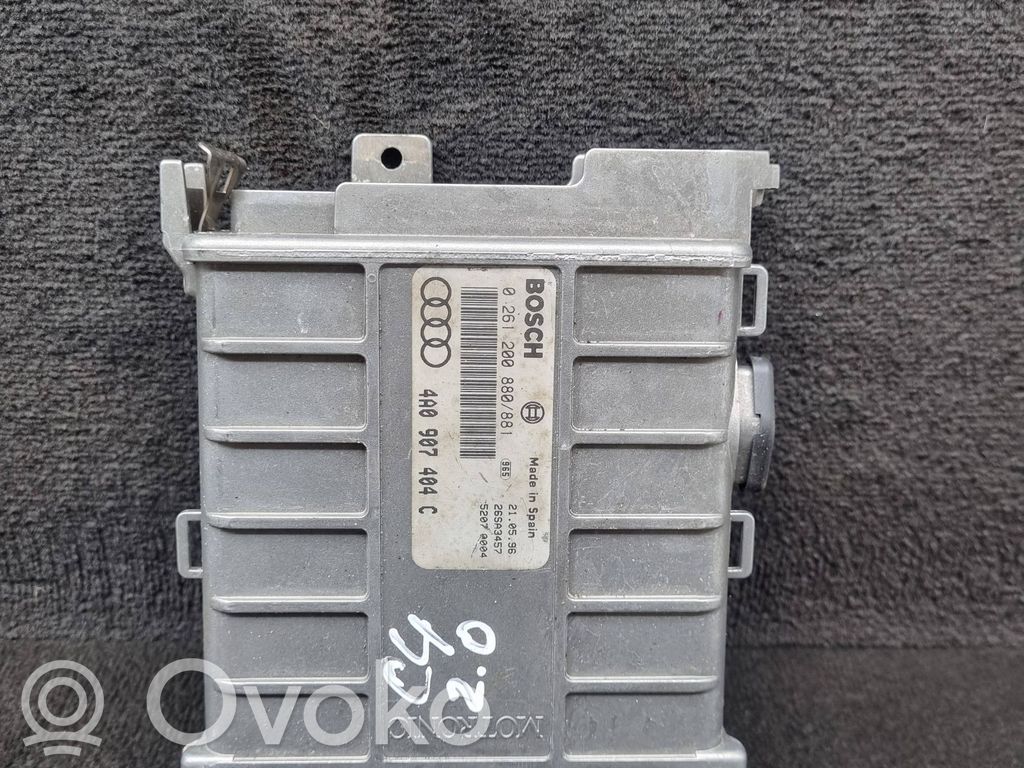 Engine control unit/module   4A0907404C,0261200880,0261200881