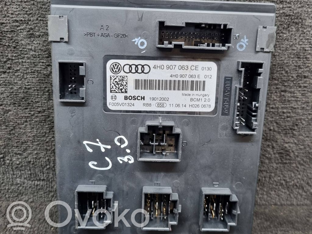 Audi A6 S6 C7 4G Komforto modulis 