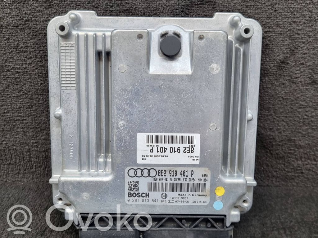 Audi A4 S4 B7 8E 8H Engine control unit/module ECU 